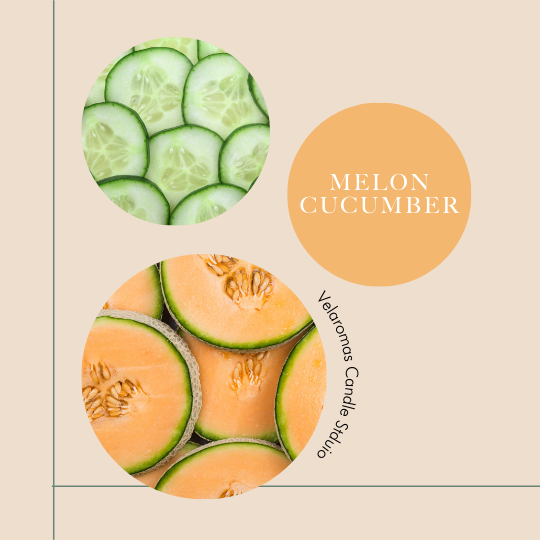 Melon Cucumber - Luxury Candle