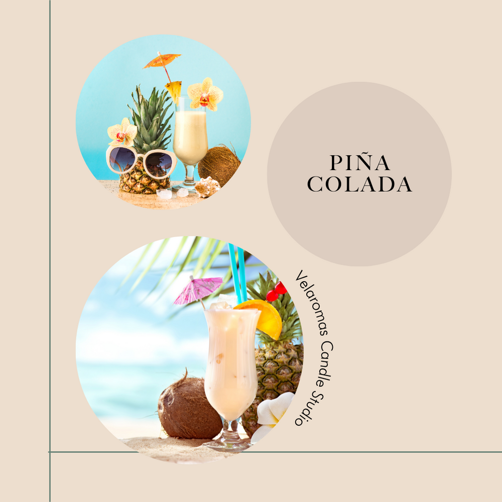 Piña colada - Candle